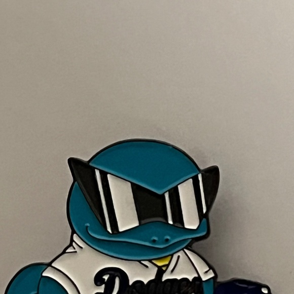 LA Dodgers Pokemon Squirtle Hat Pin Brooch Pins Fitted Hats Bag New Era - Picture 3 of 8
